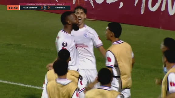 ¡GOOOL DE OLIMPIA! Jorge Benguché marca el 2 a 0 ante Saprissa al 69'
