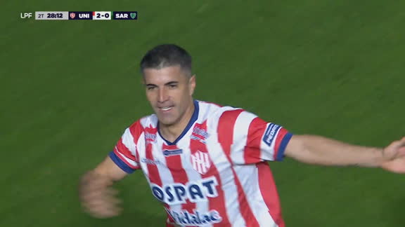 ¡Ya es goleada! Ayala no lo frenó y Malcorra festejó el tercero de Unión