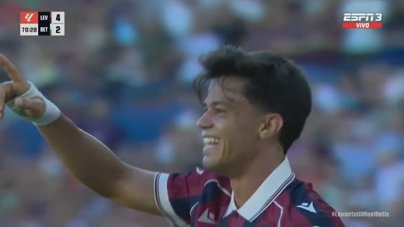 ¡Rebote y adentro: segundo de Brugué para el Levante!