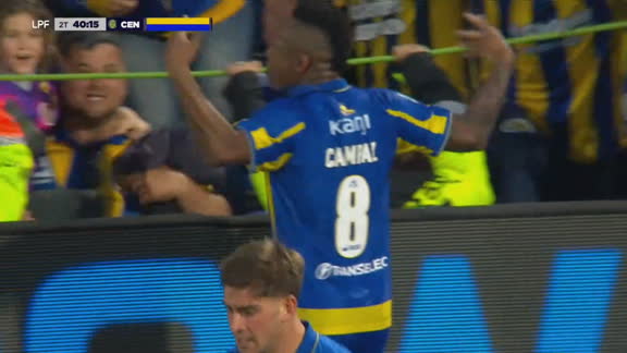 ¡Zurdazo de Campaz y empate de Rosario Central!
