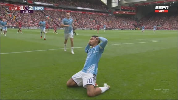 ¡Le duró poco a Liverpool! Gibbs White y un golazo para el 2-1