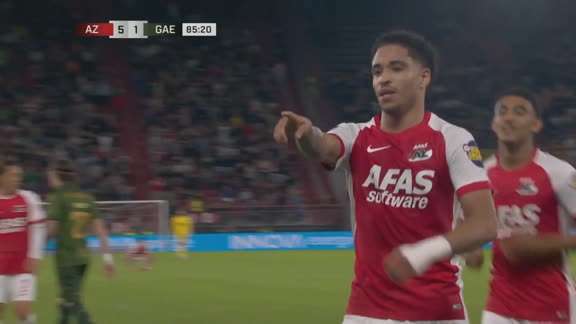 ¡Quinto gol para el AZ! | AZ Alkmaar 5-1 Go Ahead Eagles