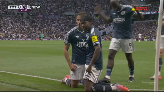 Elanga e Wissa marcam em vitória do Newcastle contra o Tottenham fora de casa; VEJA os gols