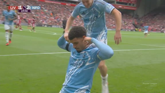 Gol do Norringham Forest! Gibbs-White desloca Alisson em cobrança de pênalti e desempata contra o Liverpool; VEJA
