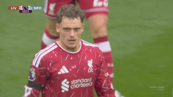Gol anulado do Liverpool! Wirtz empata, mas arbitragem vê impedimento de Frimpong na origem do lance; VEJA