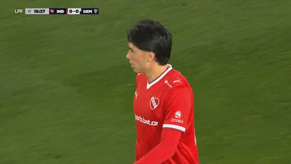 ¡Lo tuvo Independiente! Gutiérrez casi pone el 1-0