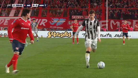 ¡Golazo impresionante de Lencioni para el 2-0 contra Independiente!