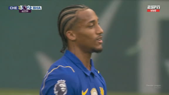 Hay partido en Stamford Bridge: Joao Pedro, en contra, puso el 2-3 del Brighton