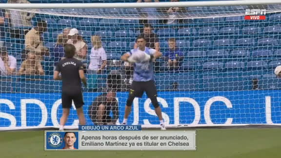 Con el debut del Dibu Martínez, Chelsea recibe al Brighton en la Premier League