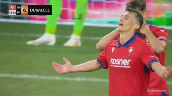 Budimir abrió el marcador ante Getafe