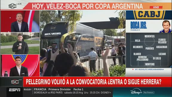 ¡Sin margen de error! Así formaría Boca para enfrentar a Vélez en la Copa Argentina