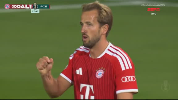 Gol do Bayern de Munique! Harry Kane pega a bola sem pingar e empata contra Osnabruck na Copa da Alemanha
