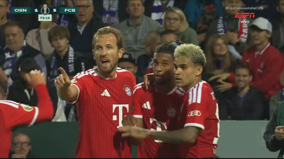 Golaço do Bayern de Munique! Michael Olise esbaja frieza e finaliza com cavadinha na Copa da Alemanha