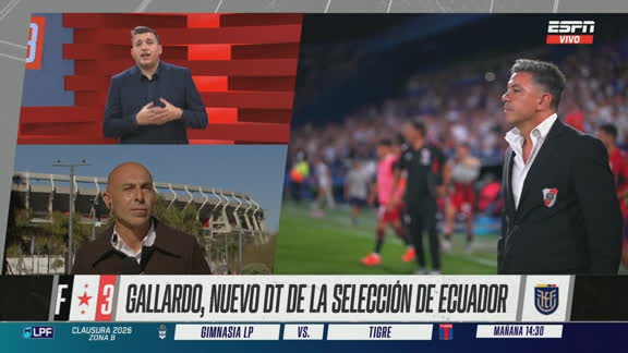 Gallardo, nuevo entrenador de la Selección de Ecuador