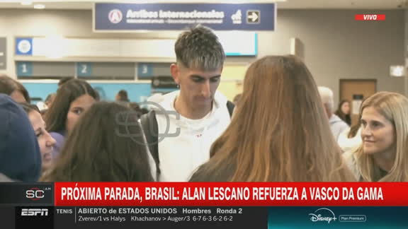 Alan Lescano: "Es un paso importante para mi futuro"