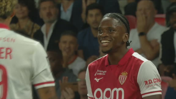 Monaco pegó en el mejor momento del PSG