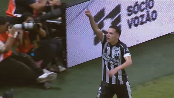 Gol do Ceará! Melk chega sozinho na área e faz 2 a 0 contra o Sport