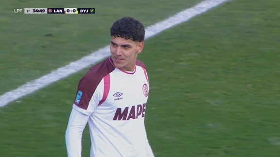 ¡Wlk tuvo la mejor del partido para Lanús!