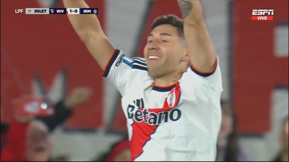 Una especialidad de la casa: gol de Montiel de penal para alegría de River