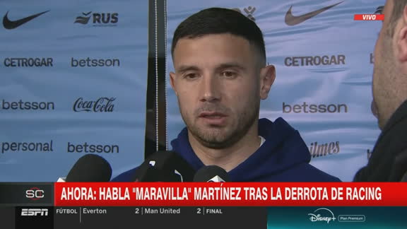 Martínez: "Intentamos hacer lo que nos dice Vojvoda pero las cosas no se están dando"