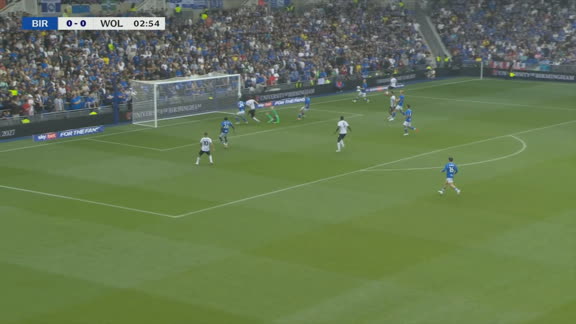 Jugada en conjunto con participación de Jiménez y gol para los Wolves