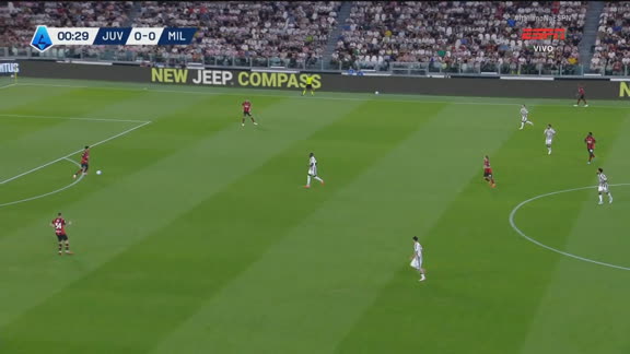 Rola a bola! Juventus e Milan duelam pelo Campeonato Italiano