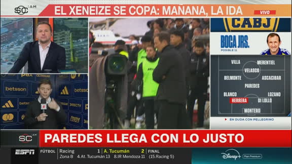 Boca, con bajas ante Sao Paulo