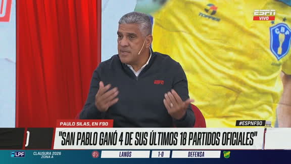 Silas y el presente de Sao Paulo: "No vive un gran momento, Boca va a ser favorito"
