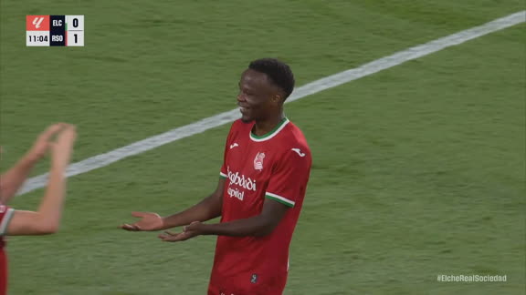 ¡Derechazo letal de Ochieng y golazo ante Elche!