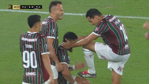 Asistencia deluxe de Ganso y gran gol de Hulk ante Platense