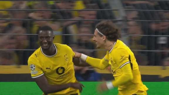 Guirassy le devolvió la ventaja al Dortmund ante Villarreal
