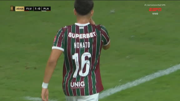 Gol do Fluminense! Nonato dá arrancada 'à la Usain Bolt' e abre o placar contra o Platense; VEJA