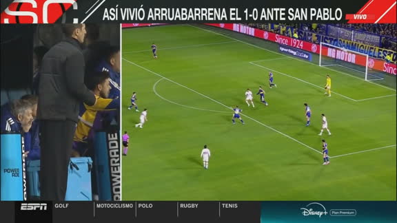 La victoria de Boca frente a Sao Paulo, en los ojos de Arruabarrena
