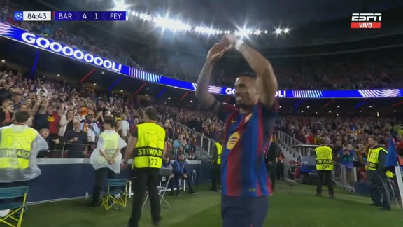 ¡Centrazo de Yamal y golazo de Gabriel Jesus para el 5-1!