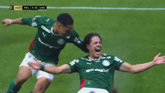 Agustín Giay capturó un rebote y puso el 1-0 ante Liga de Quito