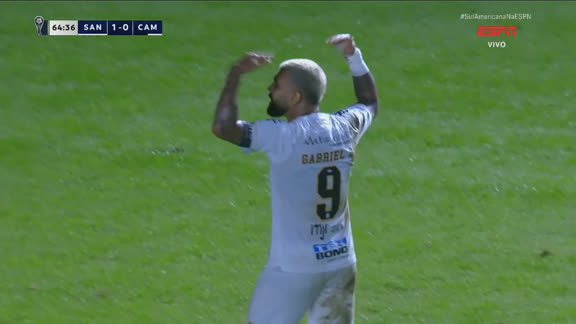 SERIA UM GOLAÇO DO SANTOS! Gabigol esbanja categoria, mas para em defesaça de goleiro do Atlético-MG; VEJA