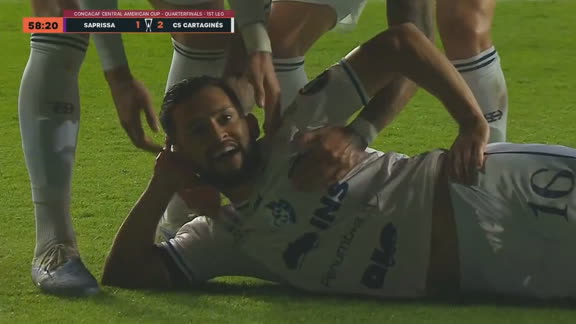 ¡GOOOL DE CARTAGINÉS!  Geancarlo Castro marca el 1 a 2 ante Saprissa al 59'