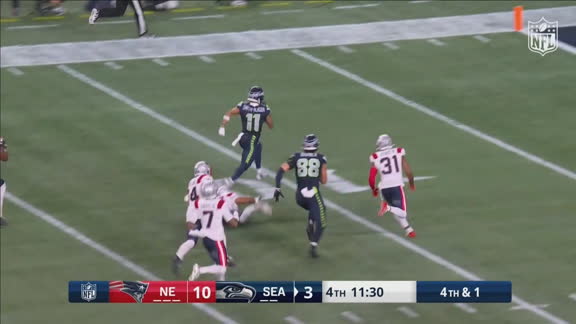 ¡Touchdown de Seattle! Se empata el juego