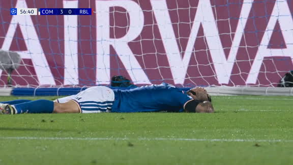 Blooper del arquero y errado inexplicable: Da Cunha falló un gol clarísimo ante Leipzig