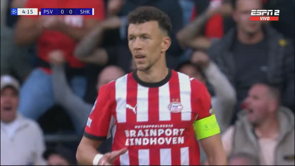 Perisic buscó el golazo y casi lo encuentra frente al Shakhtar Donetsk