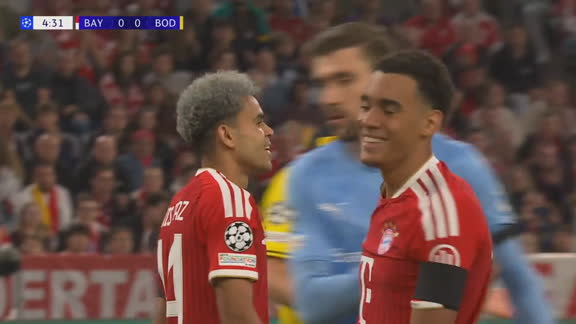 ¡Lucho Díaz casi pone el 1-0 ante Bodo!