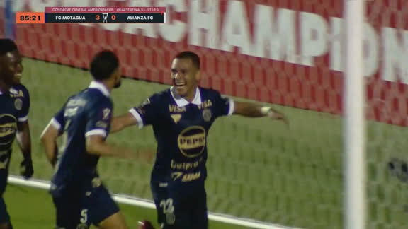 ¡GOOOL DE MOTAGUA! Alejandro Reyes anota el 3 a 0 ante Alianza al 86'