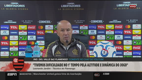 Flamengo é favorito ao título da Libertadores? VEJA a resposta de Jardim após vitória sobre o Del Valle