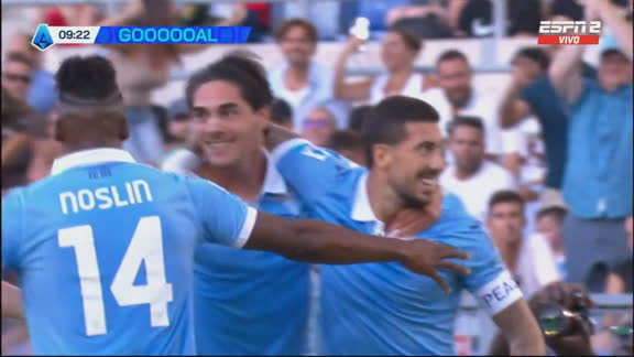 Cancellieri la empujó y abrió el marcador para Lazio
