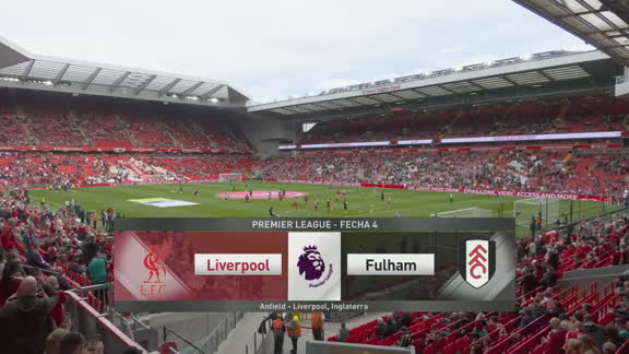 Liverpool recibe a Fulham por la fecha 4 de la Premier League