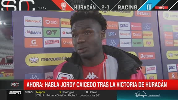 Caicedo: "Era importante cortar la mala racha; el trabajo siempre premia"