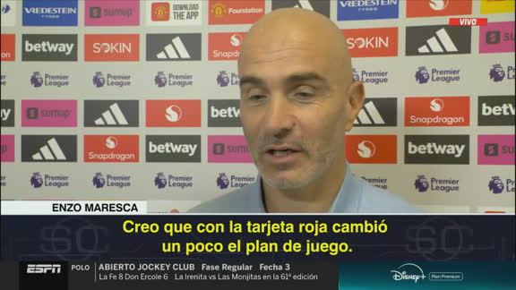Enzo Maresca: "Enzo Fernández estuvo increíble, jugó un partido fantástico"