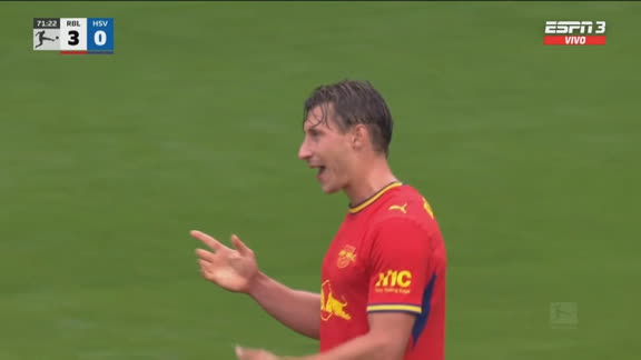 Orban anotó el 3-0 y sentenció el encuentro ante el Hamburgo