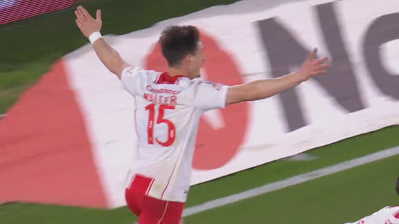 ¡Waller la empujó y gritó el primero de Huracán ante Racing!