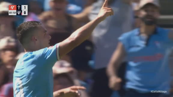 ¡Arriba el Celta en Balaídos! Jutglá puso el 1-0 ante Málaga